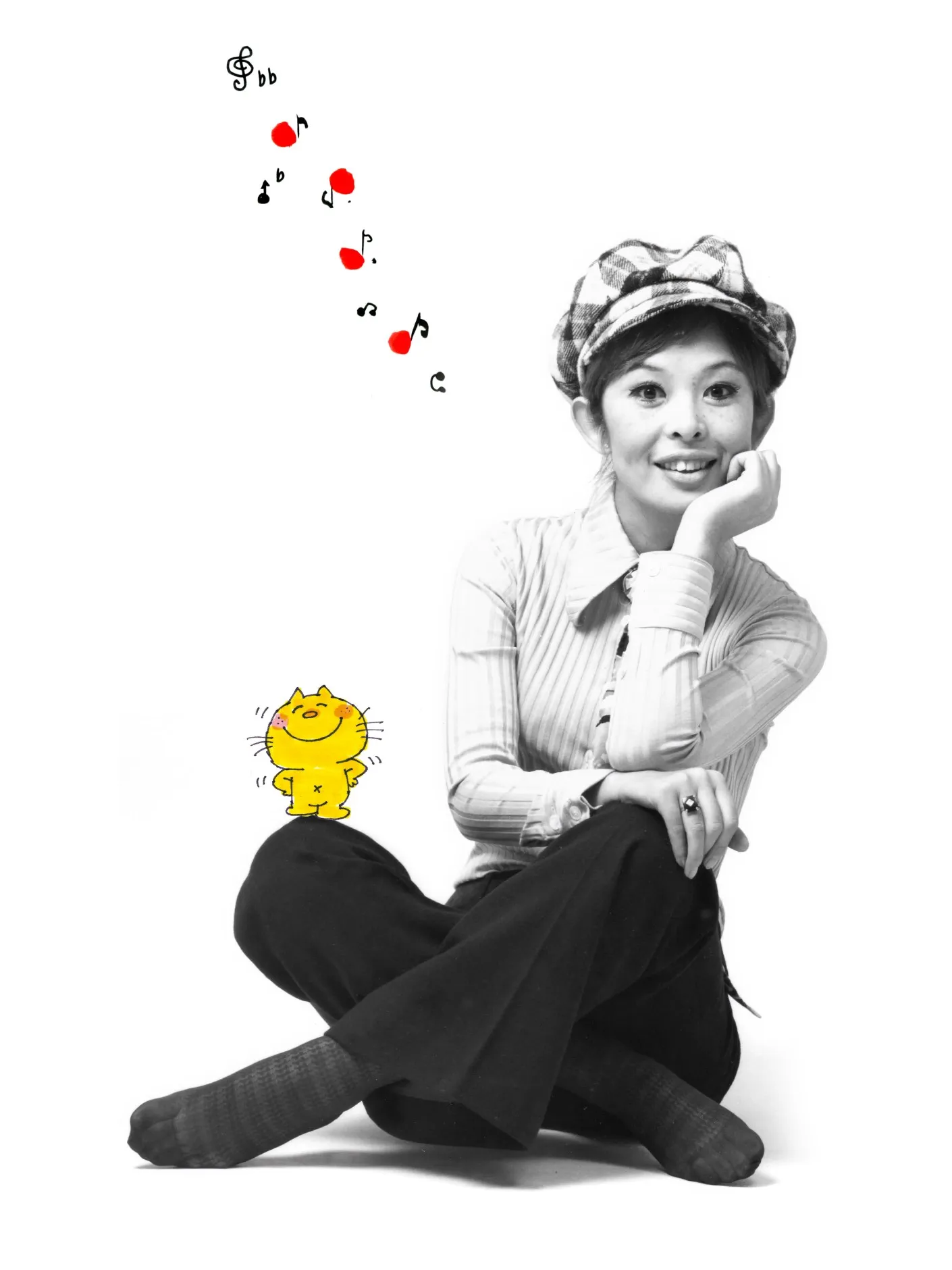 水森亜土さんのイラストタッチを伝える写真