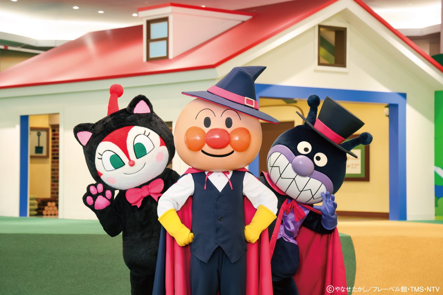 コキンちゃん・アンパンマン・ばいきんまんのハロウィーングリーティング