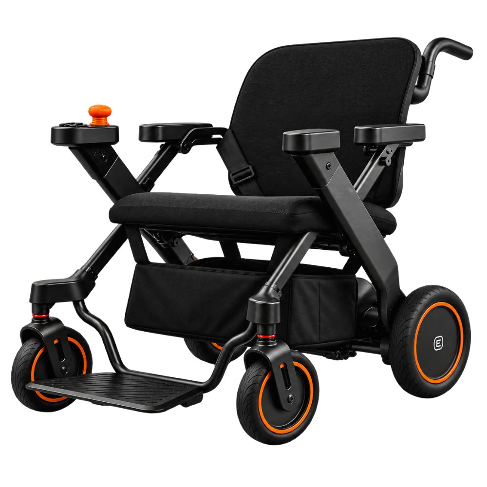 「e-Buddy」の車体フレームとタイヤ