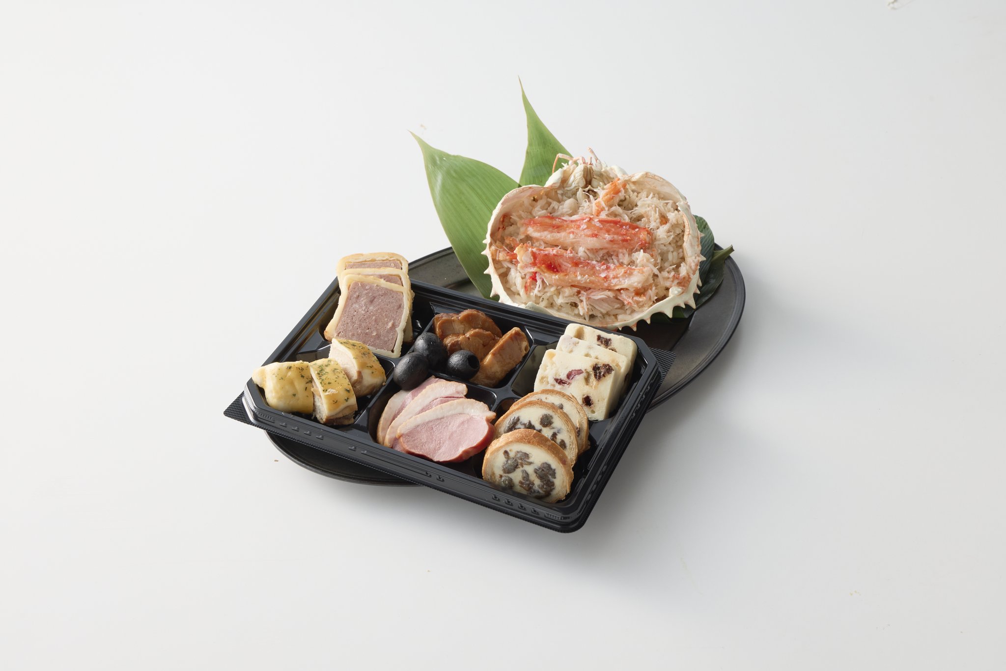 ごちそうRinkouのタラバ蟹甲羅飯と冷製オードブルセット