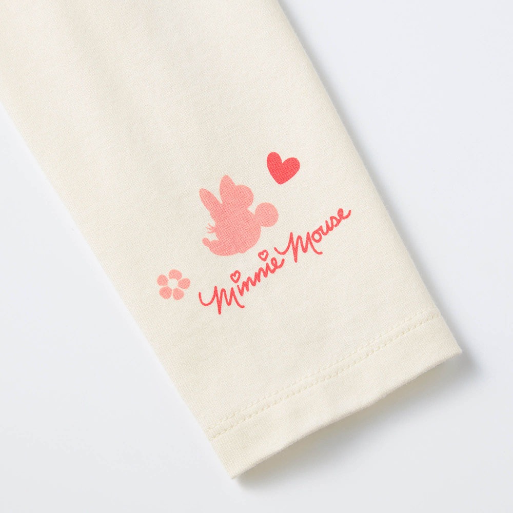 肩フリル長袖Ｔシャツ　ミニー　袖
