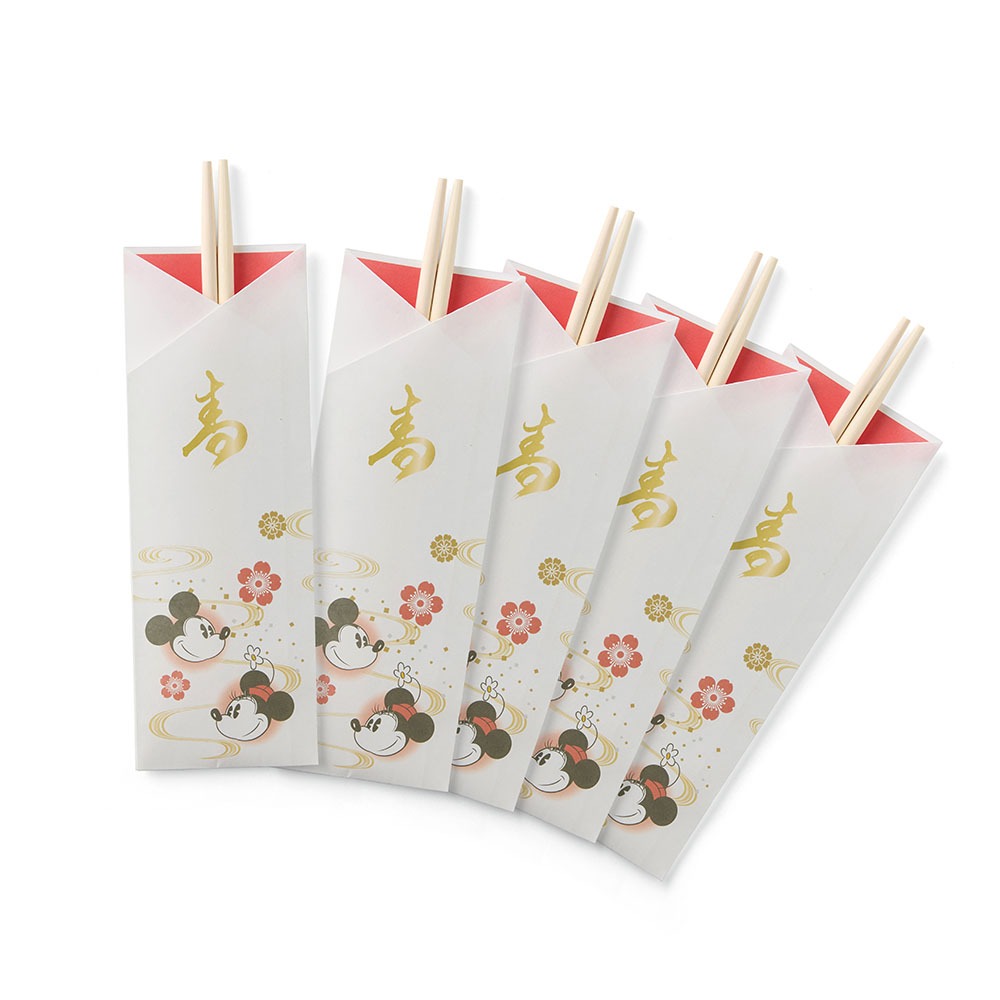 おせち・三段重「ミッキー＆ミニー」　祝い箸