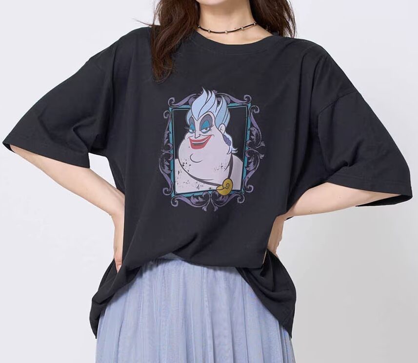 ユニセックスディズニーヴィランズバディTシャツ アースラ