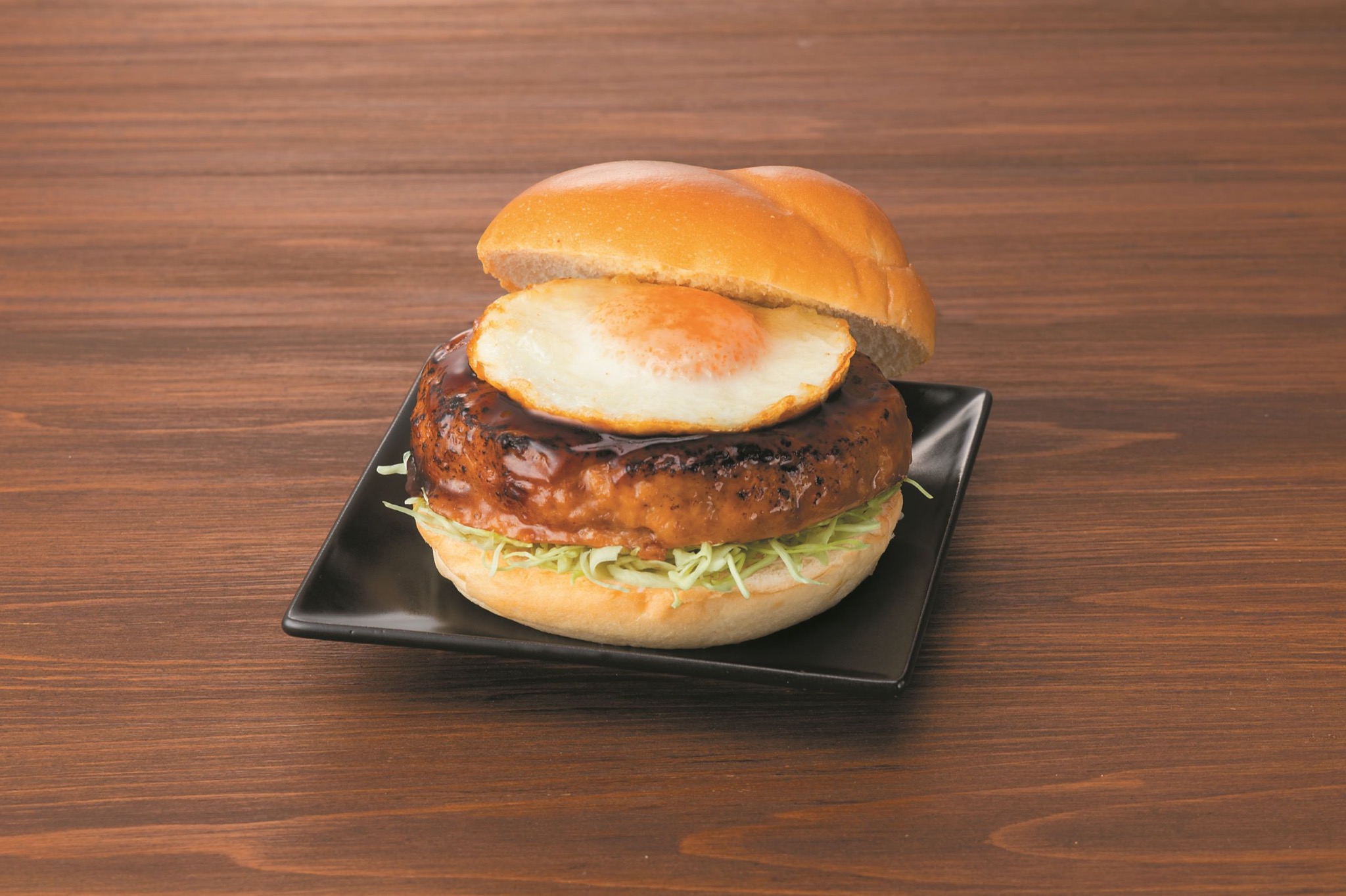 ローソン「とろ～り月見つくねバーガー」