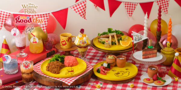 「くまのプーさん」OH MY CAFE メニュー