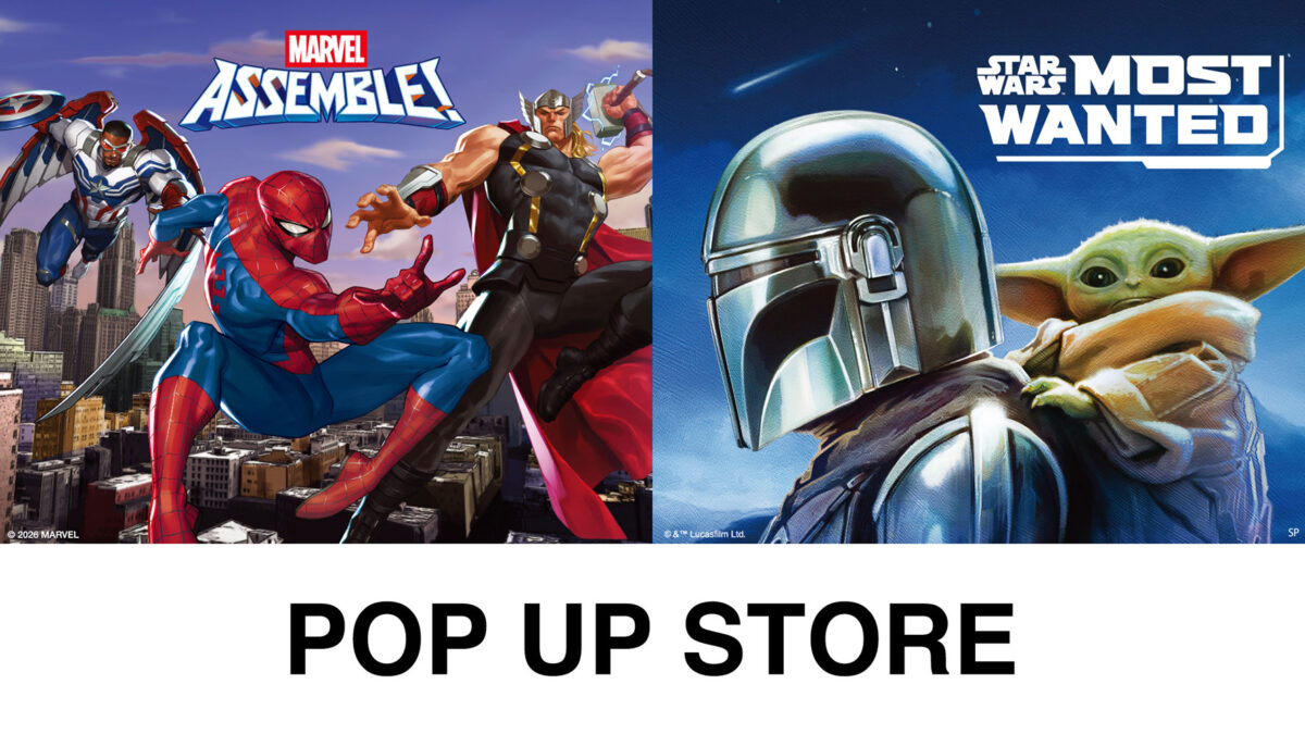 ジェイアール京都伊勢丹「MARVEL（マーベル）／STAR WARS（スター・ウォーズ）」ポップアップストア