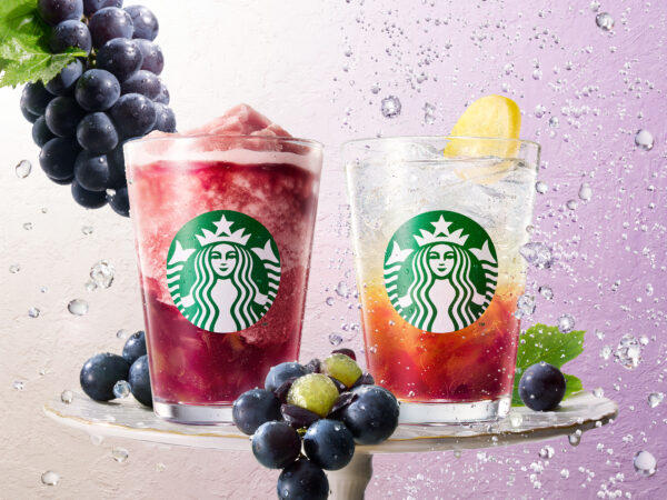 スターバックス「芳醇 巨峰 フローズン ティー／チラックス ソーダ 巨峰」