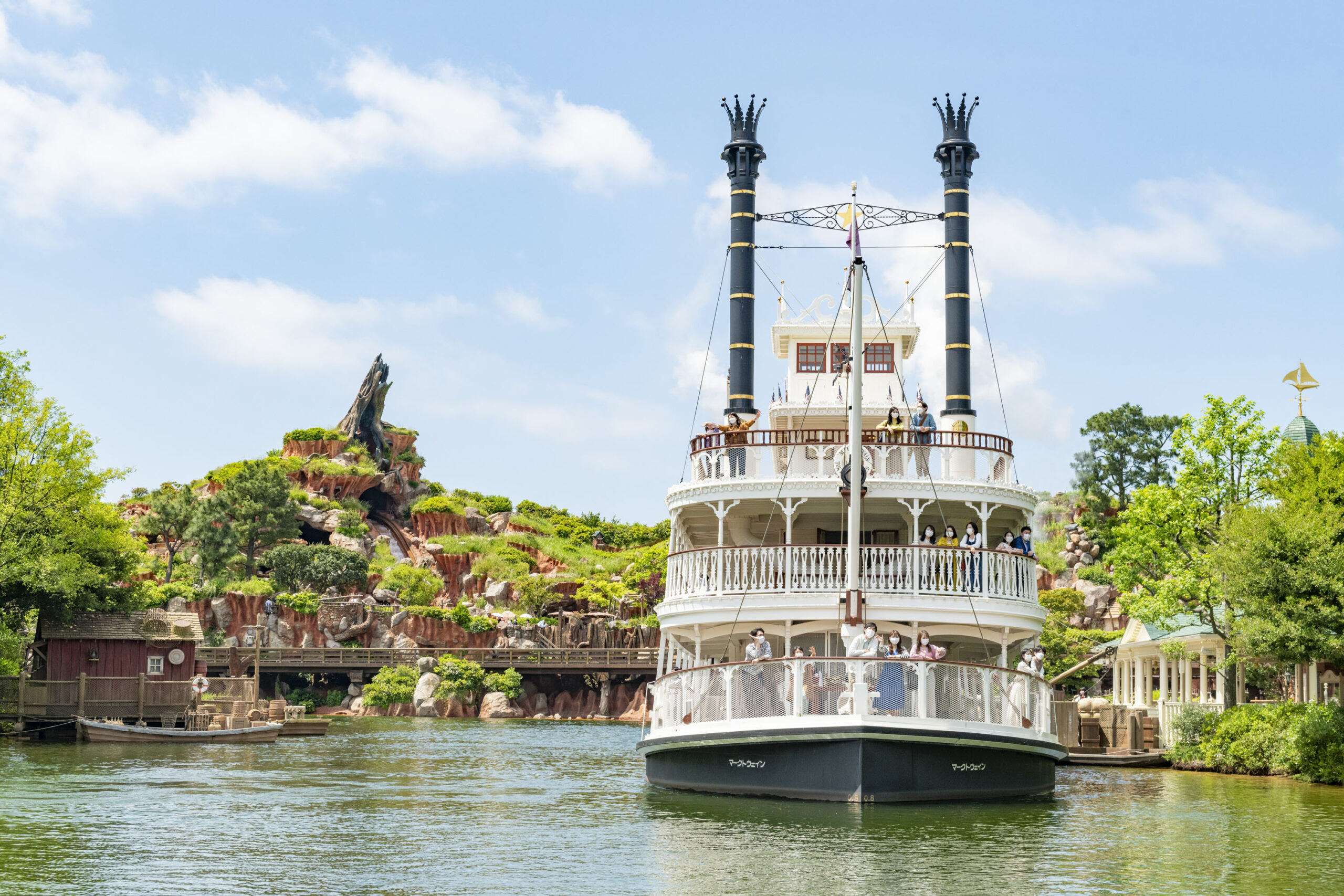 東京ディズニーランド 蒸気船マークトウェイン号