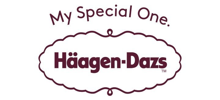 ハーゲンダッツの新ブランドメッセージ「My Special One.」とロゴ