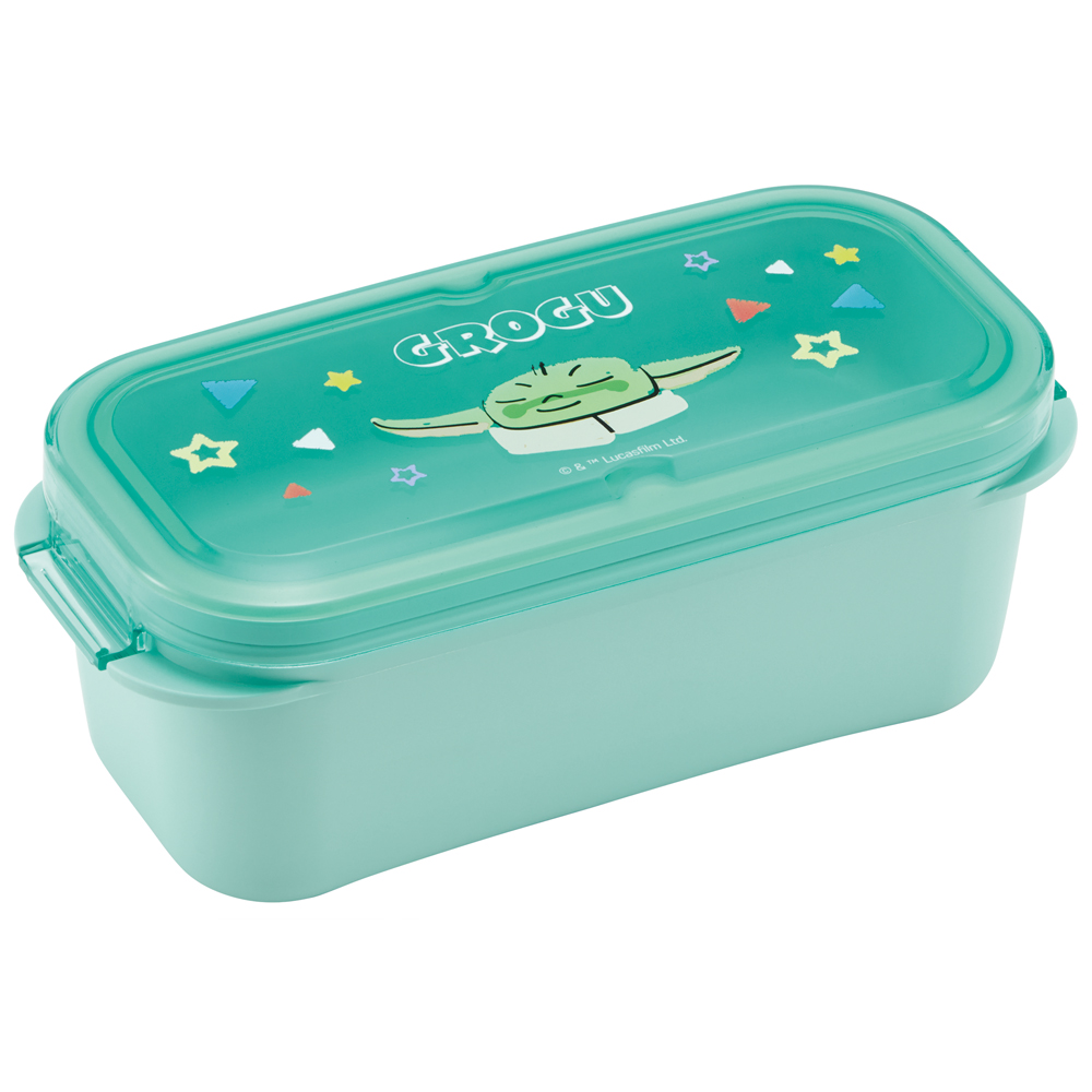 スケーター ラク洗2段ランチボックス グローグー柄のフタ