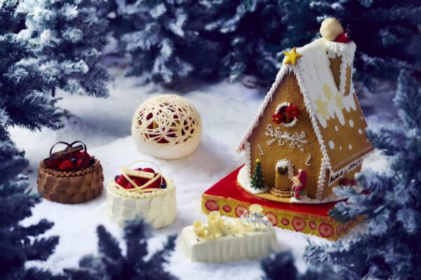 クリスマスケーキ5種の全体イメージ