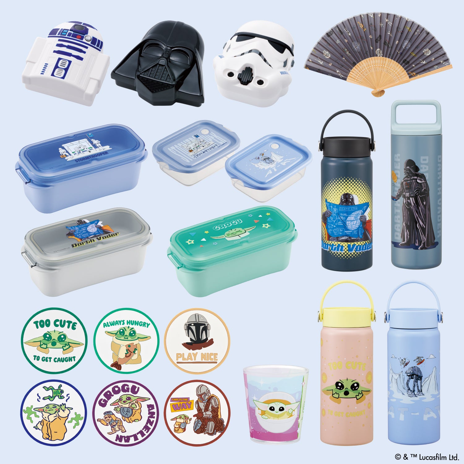 スケーター スター・ウォーズ 追加アイテム全15点のラインアップ
