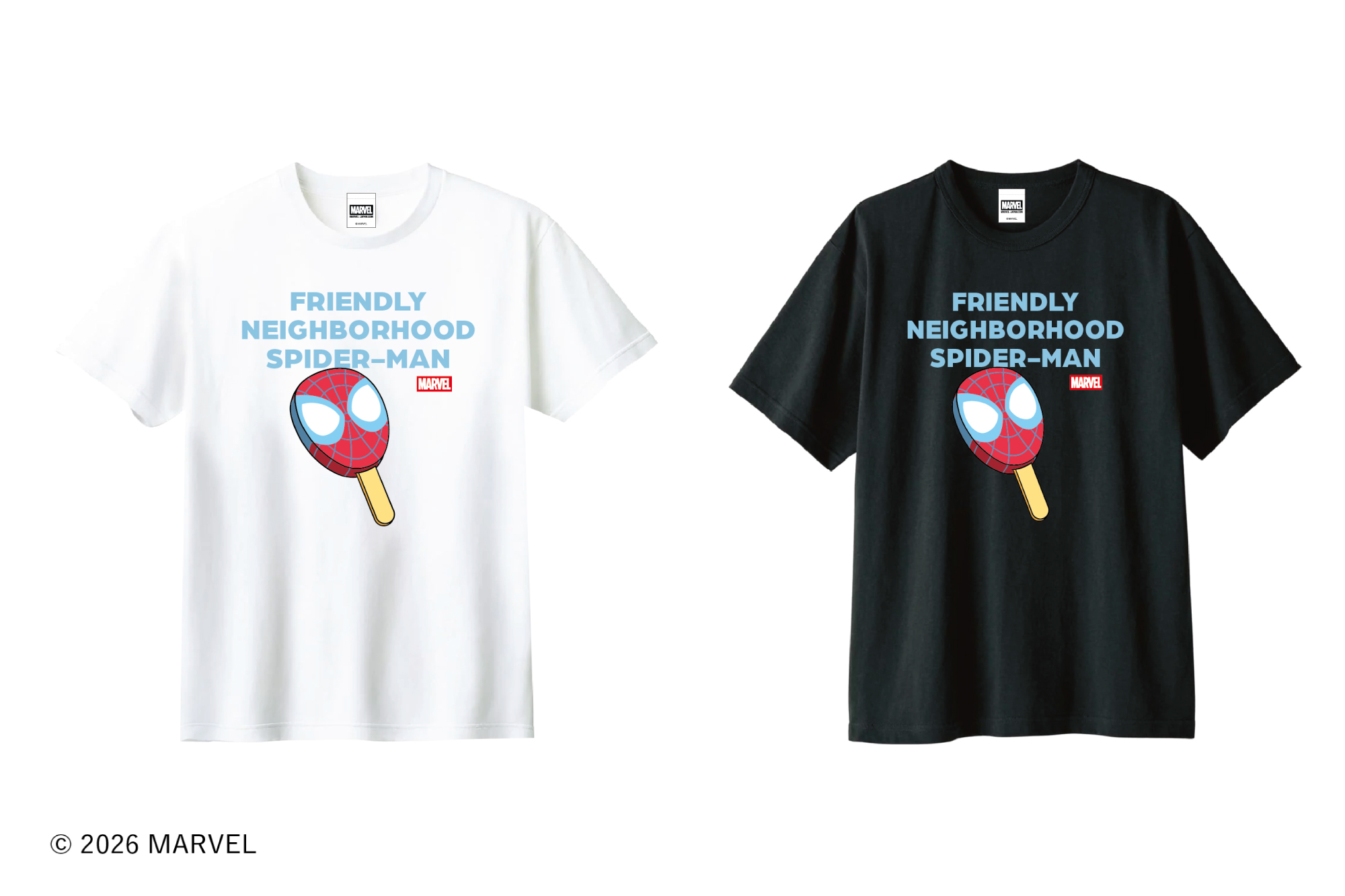 スパイダーマン／アイスクリーム／Ｔシャツ