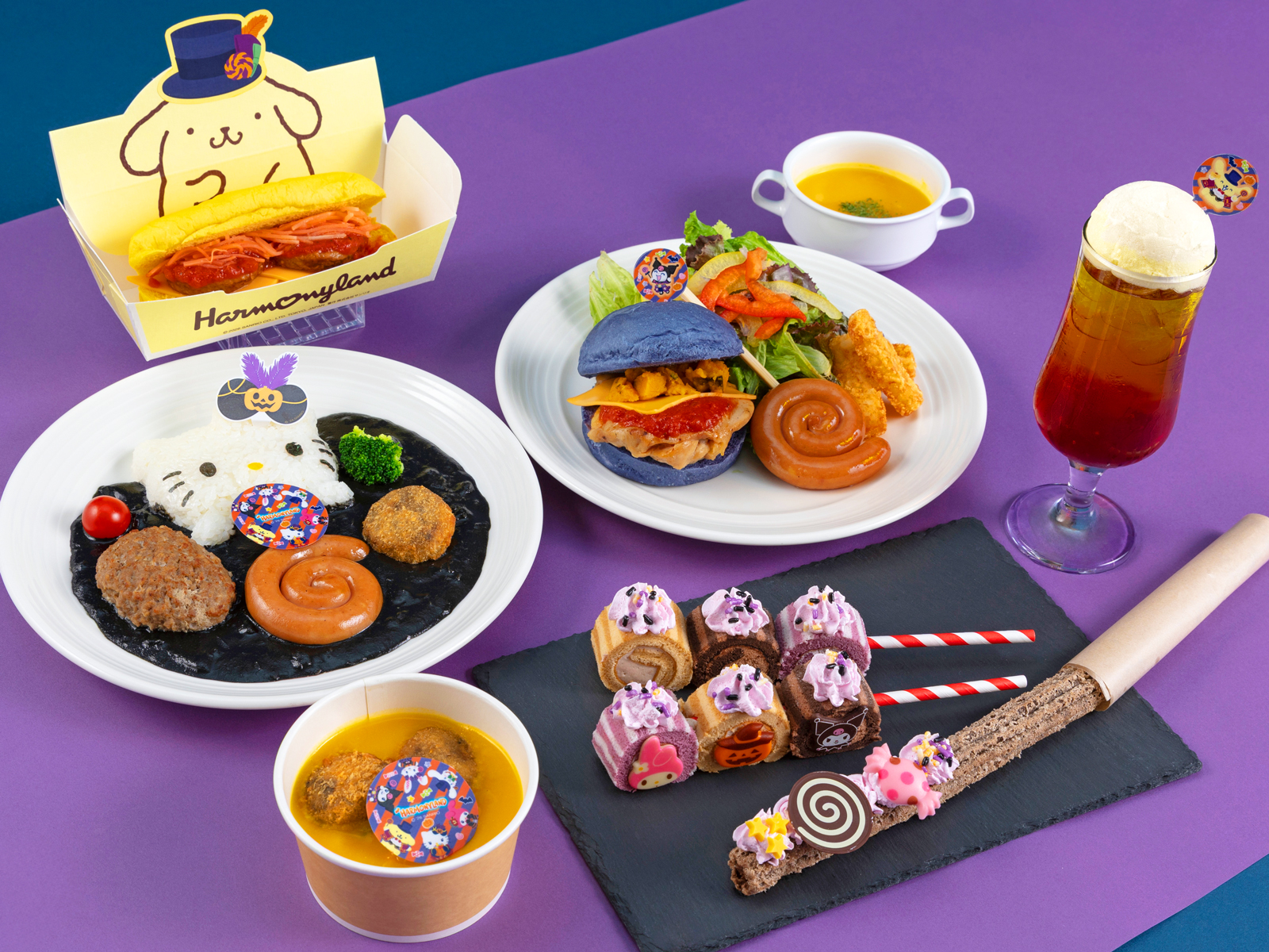 「HARMONYLAND HALLOWEEN」期間限定フード
