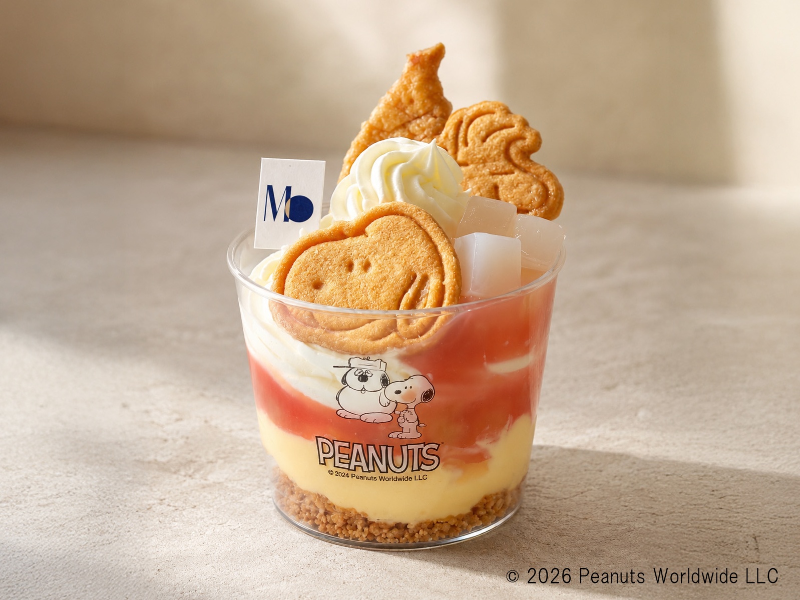 「マサヒコ オズミ パリ」ソフトクリーム MO スヌーピー