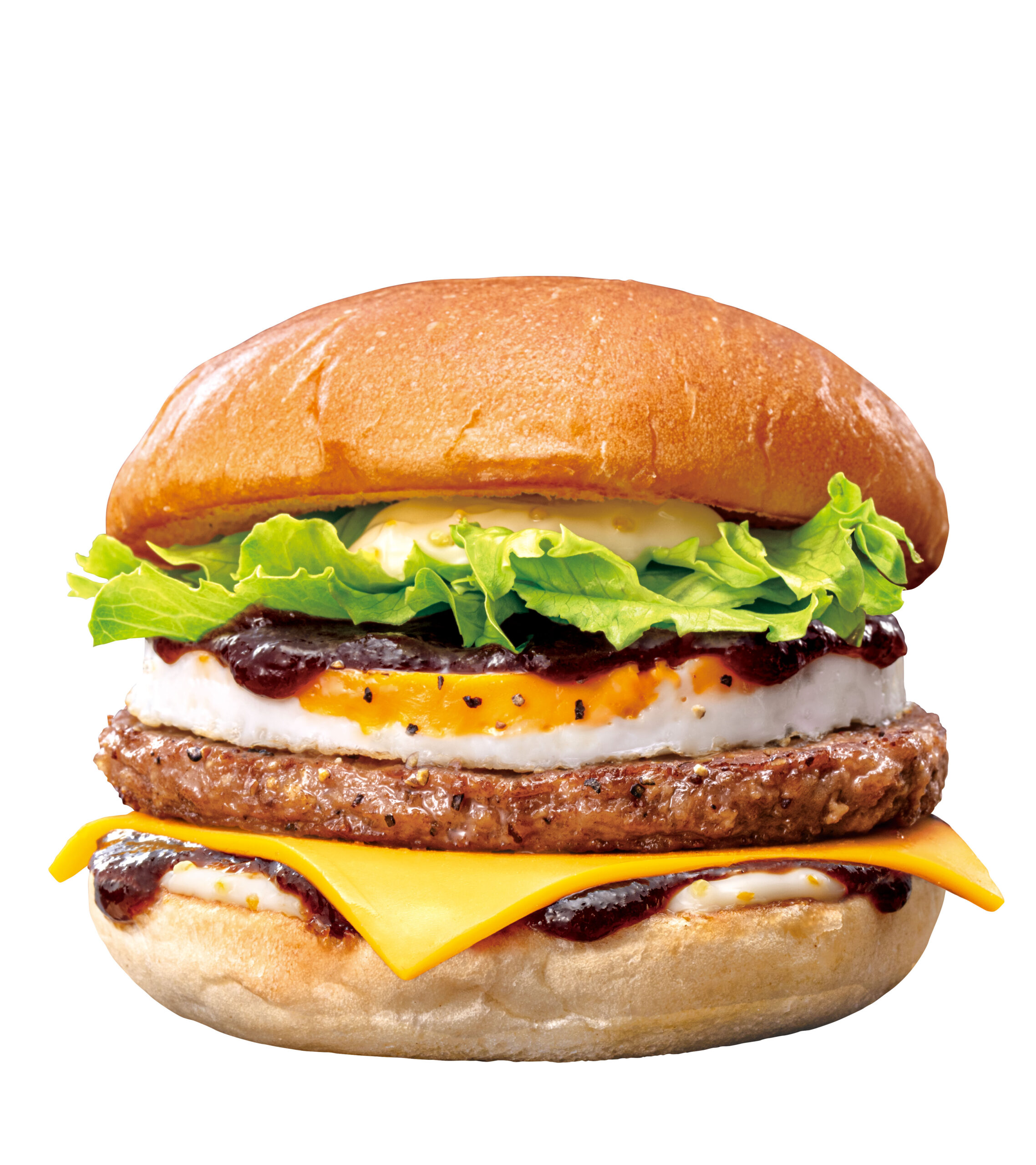 月見チーズバーガー