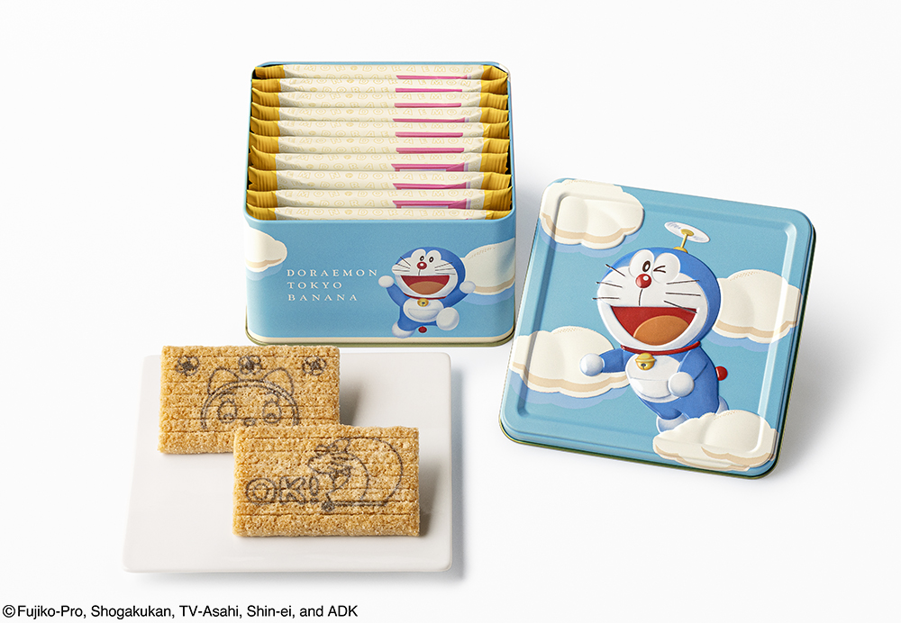 ドラえもん 東京ばな奈のサクサクシュガーバター バナナキャラメル味 10枚入　賞品画像