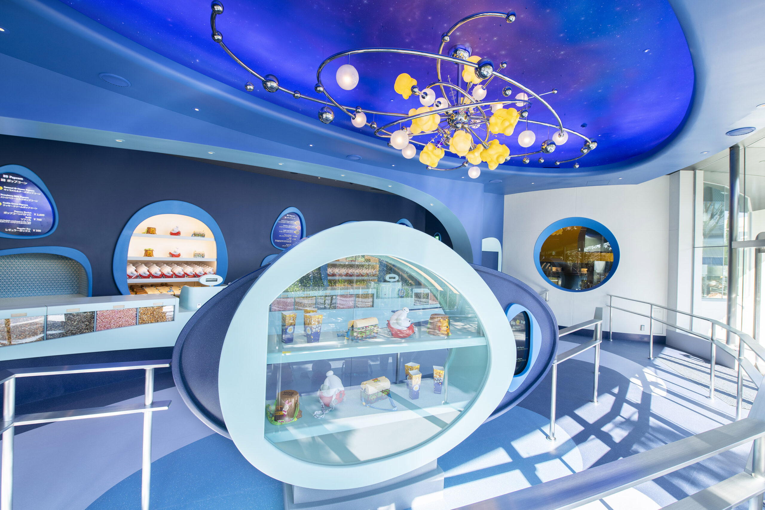ポップコーンバケットのショーケース
