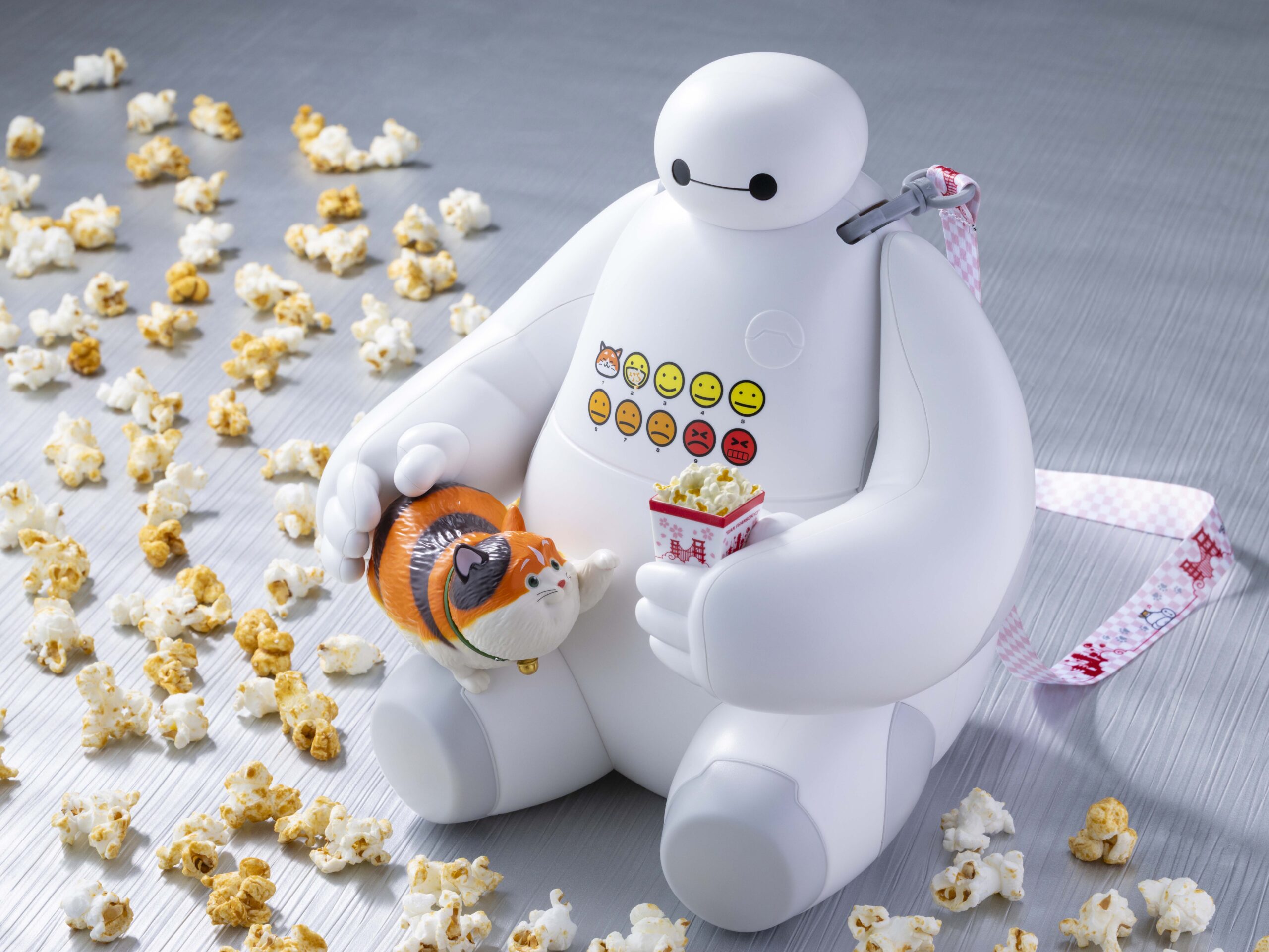 ポップコーン、バケット付き