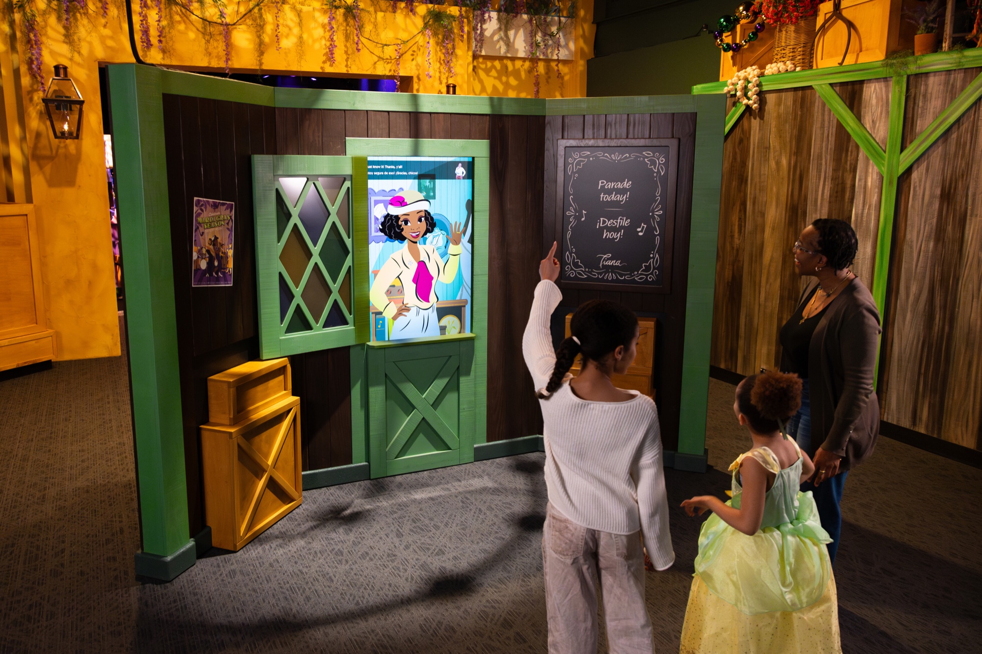 「Tiana's Joyful Celebration」入口のティアナズ・フーズ