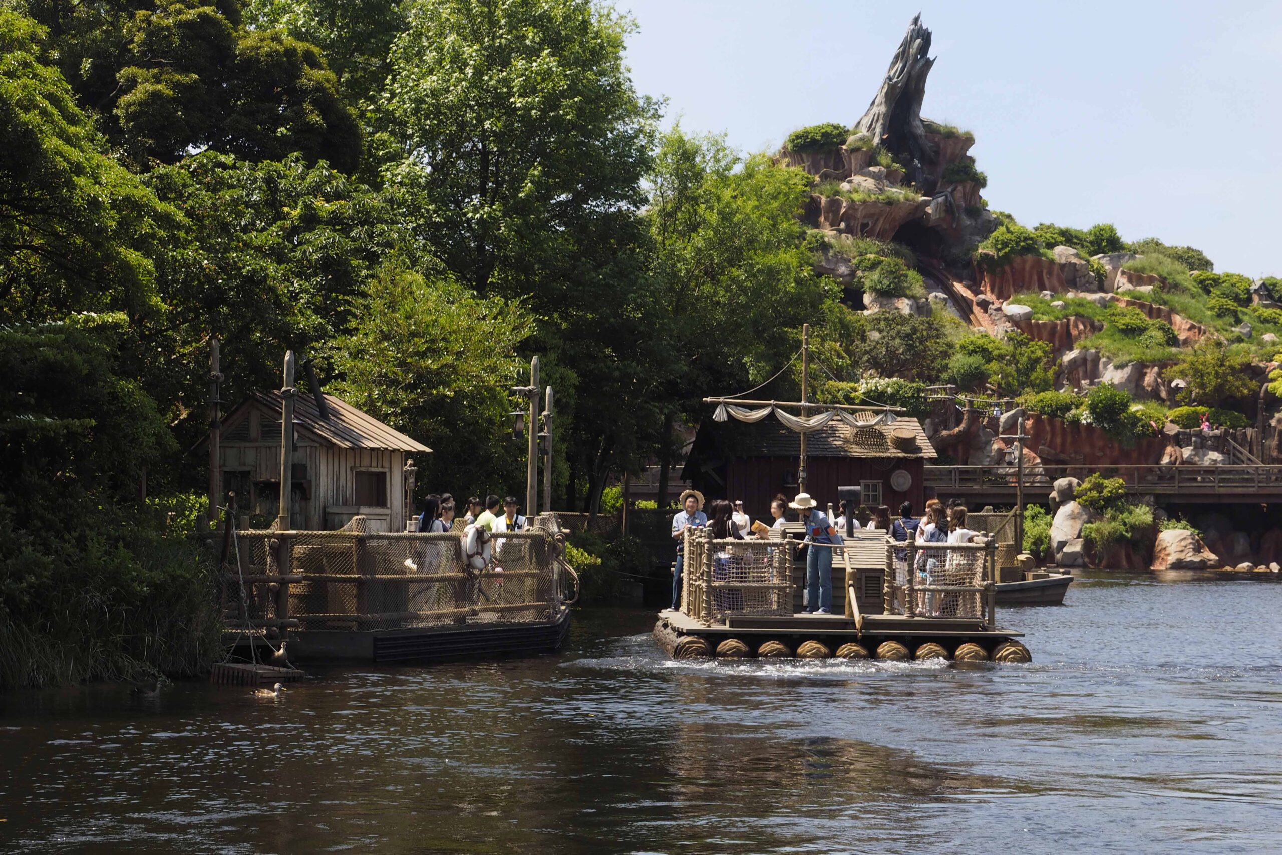 東京ディズニーランド トムソーヤ島いかだ
