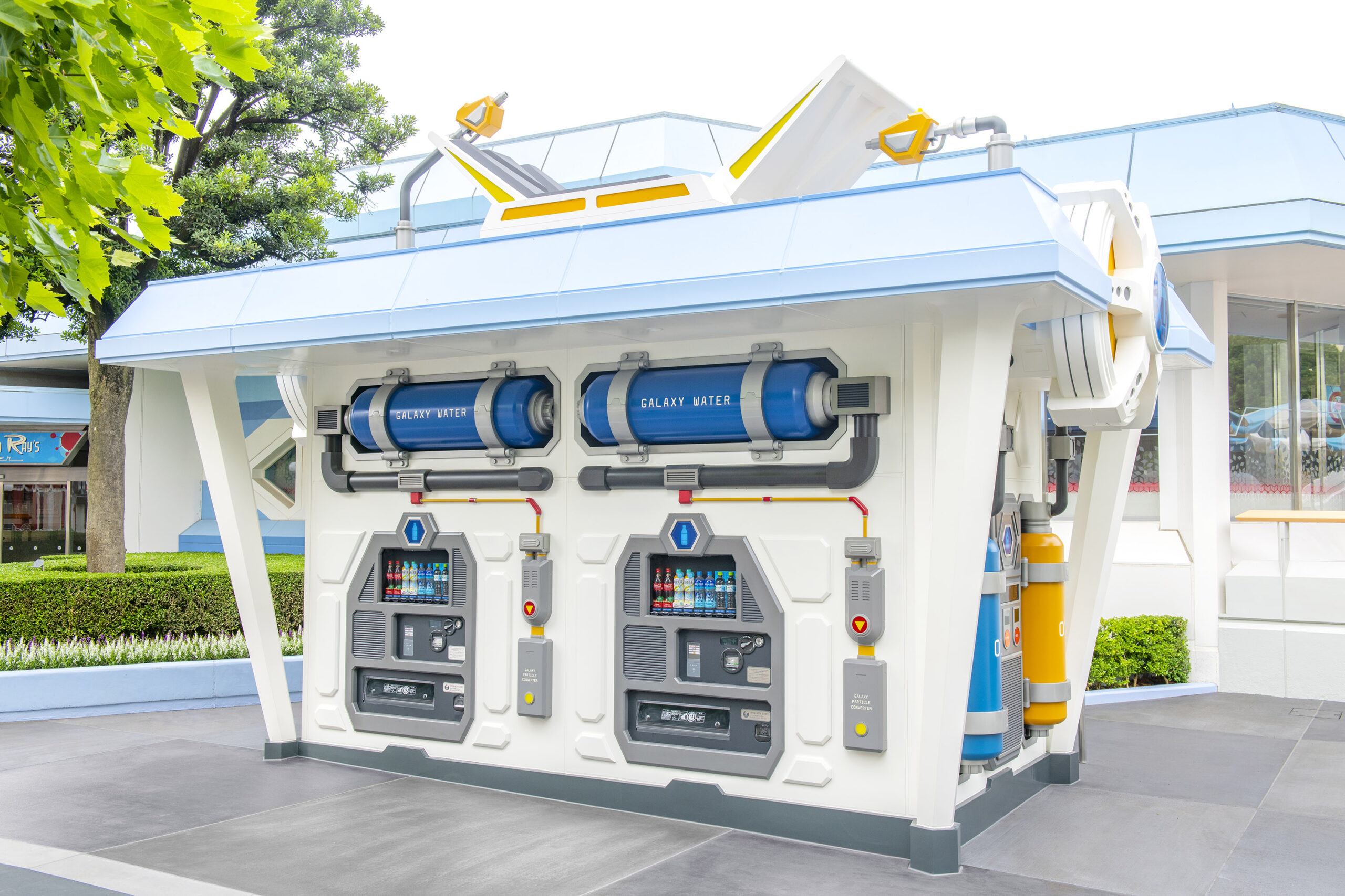 東京ディズニーリゾートのペットボトル飲料自動販売機