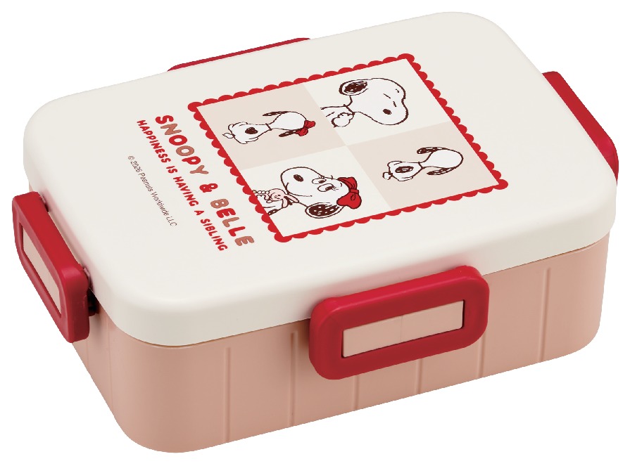 スケーター SNOOPY&BELLE 4点ロックランチボックス