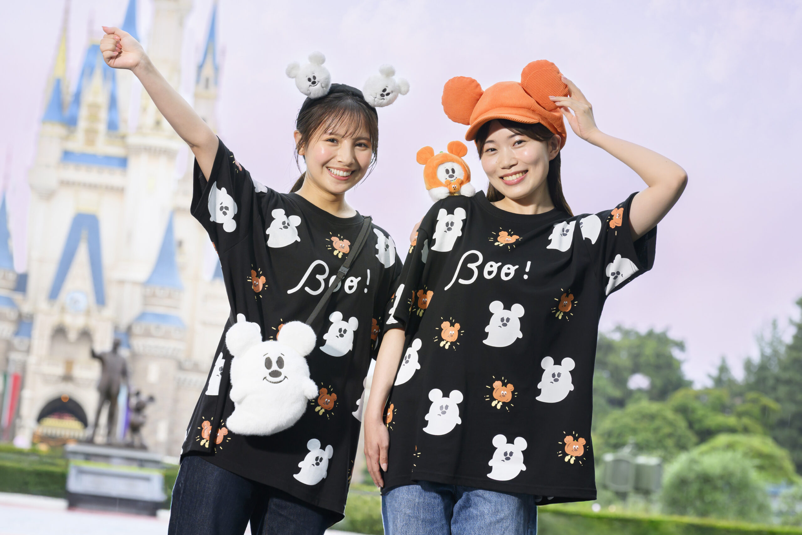 東京ディズニーリゾート「こわがりおばけちゃん」と「かぼランタン」のグッズ