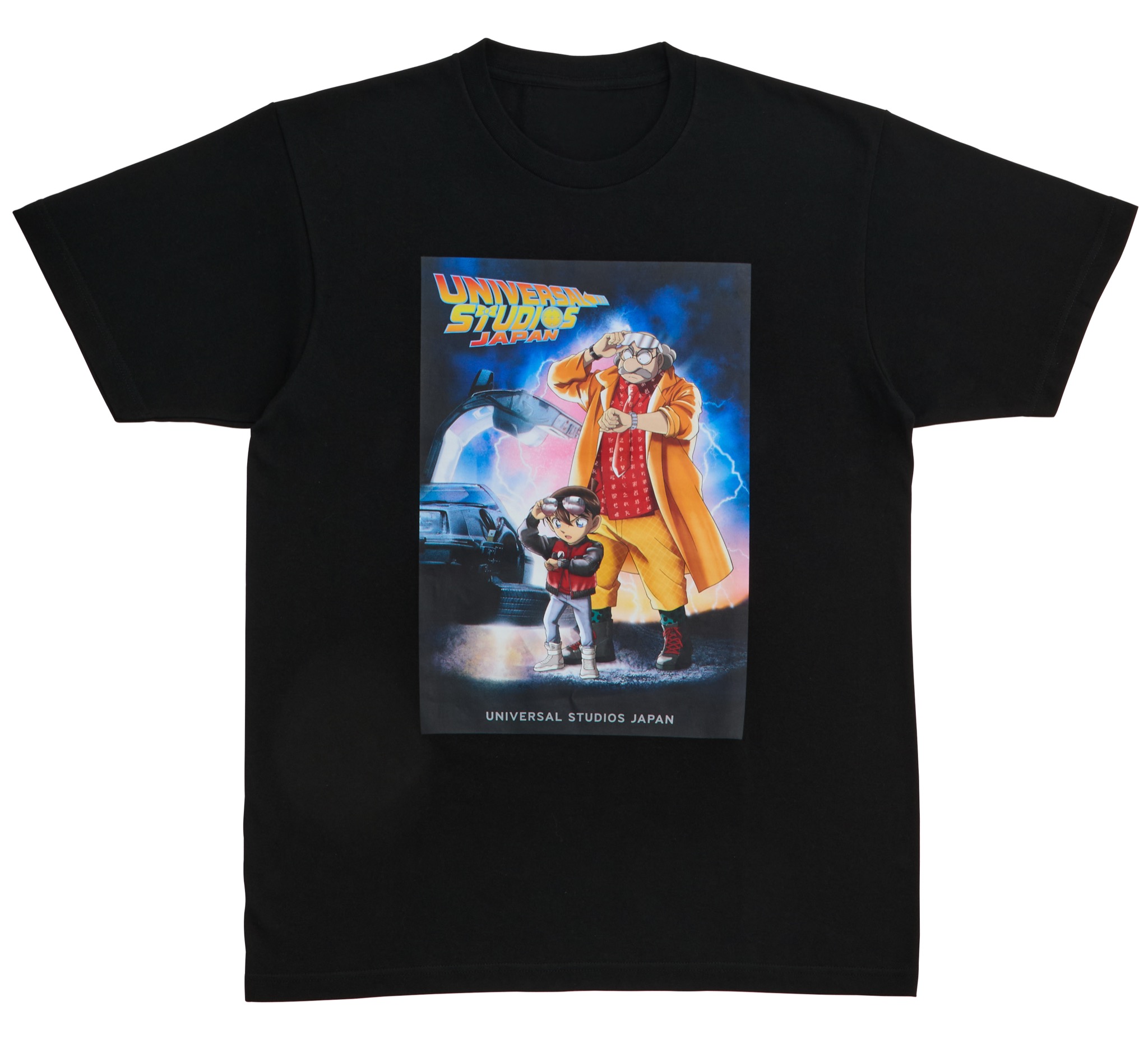 『名探偵コナン』×『バック・トゥ・ザ・フューチャー』Tシャツ