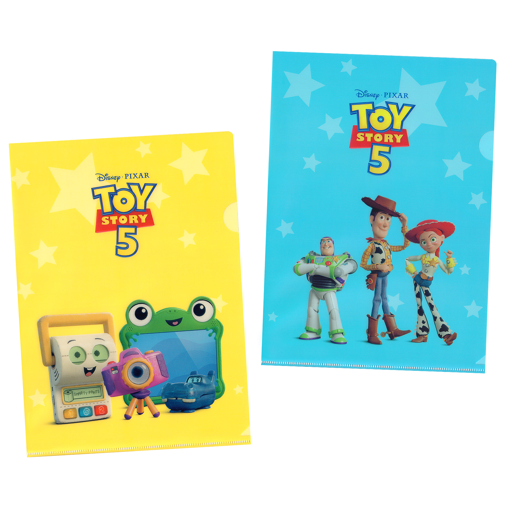 共通特典のオリジナル・クリアファイル2種