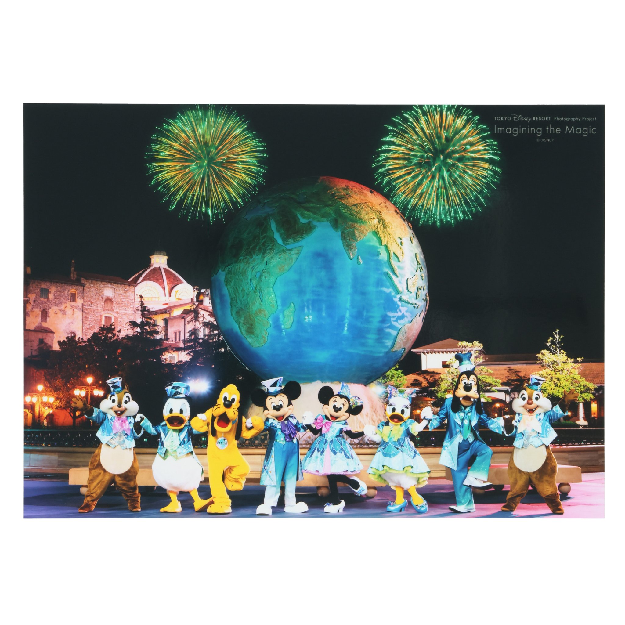 写真（2L）：ミッキー＆フレンズ（夜景）