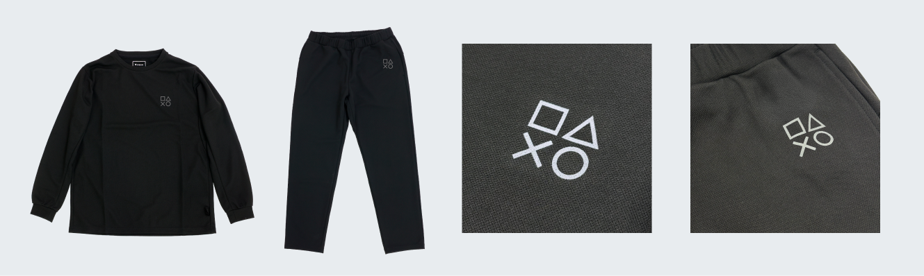 Relaxing Meshシリーズ ロングスリーブロングパンツセット PlayStation