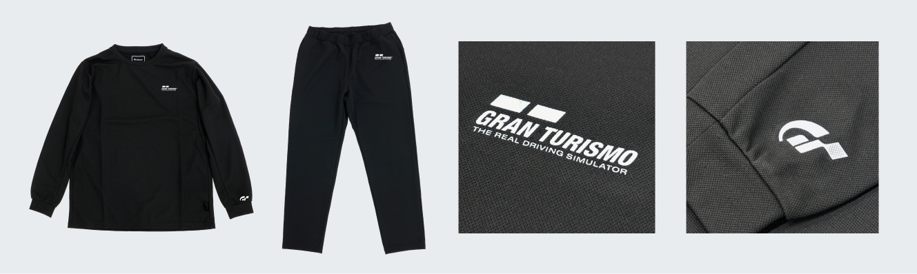 Relaxing Meshシリーズ ロングスリーブロングパンツセット Gran Turismo