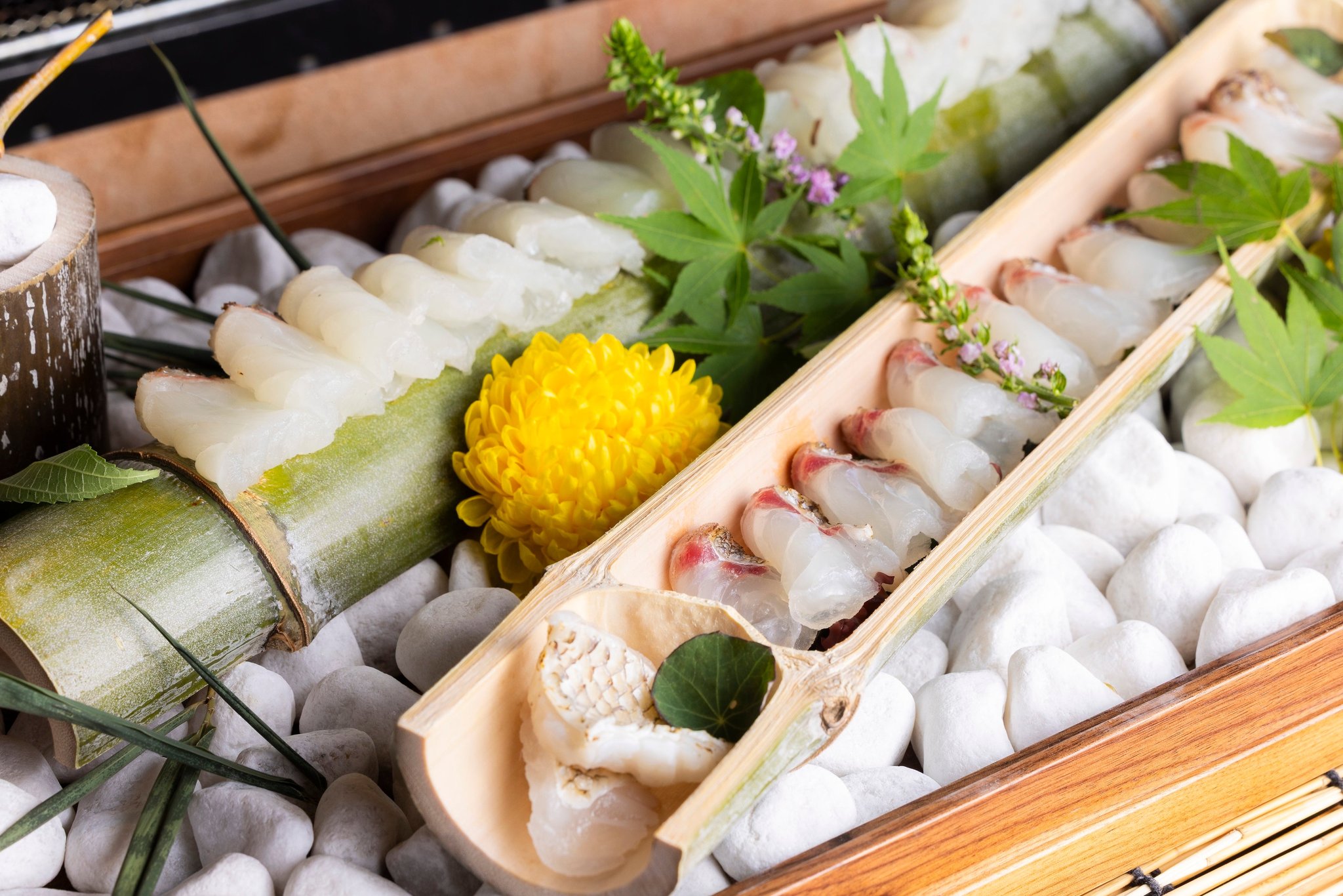 白身魚を使った創作和食