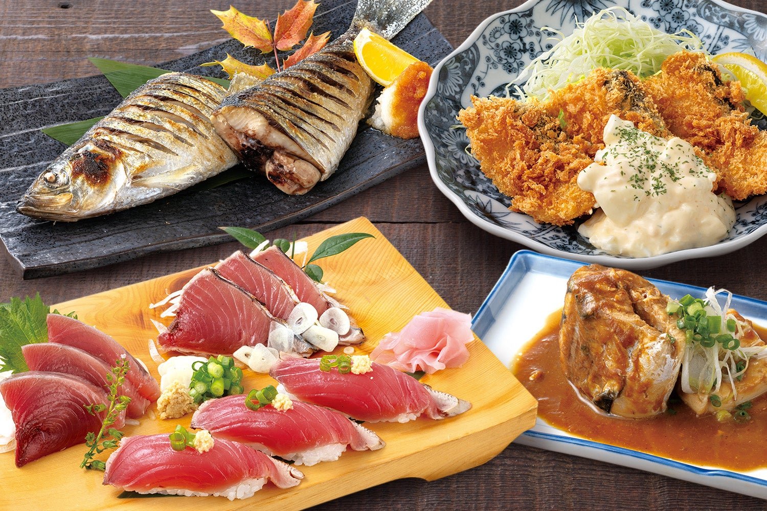9月限定メニュー全8品の盛り合わせ一覧