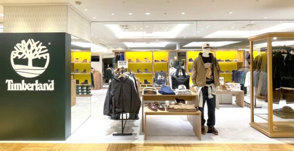 ティンバーランド店舗の外観・内装