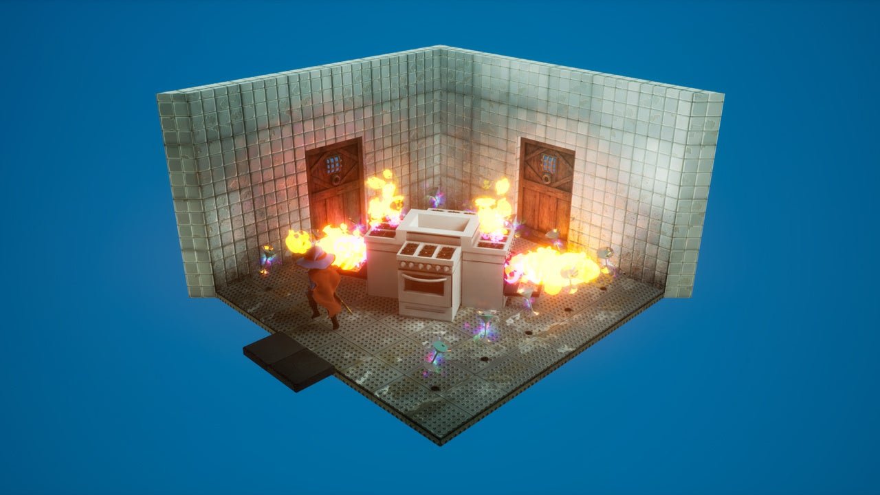 『Lumo 2』炎に包まれた部屋