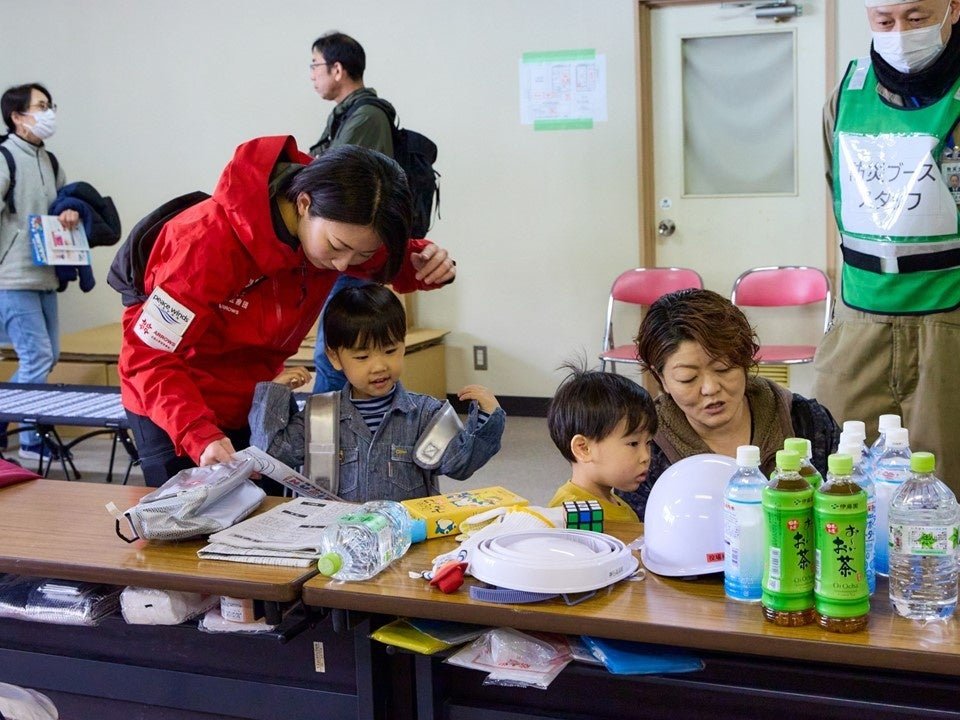 ■参加予定人数: 約800人 / 防災グッズ展示