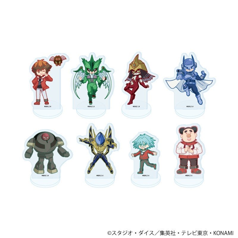 アクリルぷちスタンド セット2（寒色系キャラ8種）