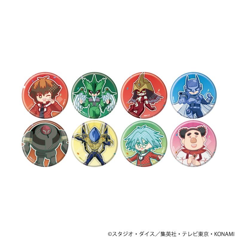 缶バッジ セット2（寒色系キャラ8種）