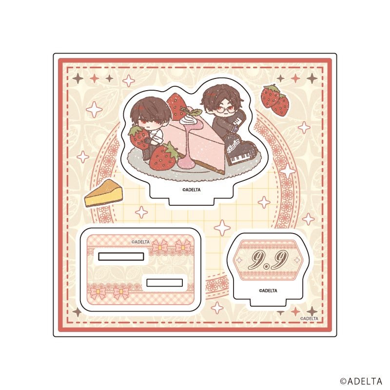 アクリルスタンドプレート(組み立て前)