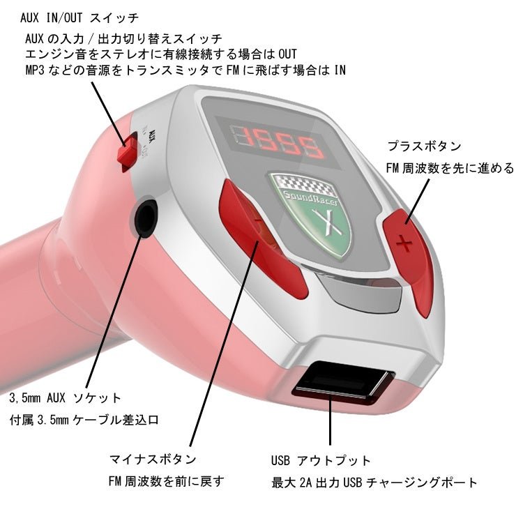 ハンズインターナショナル「サウンドレーサーX」