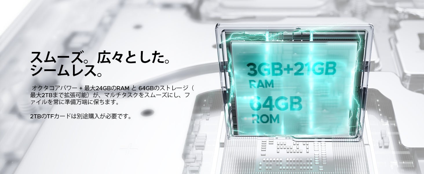 DOOGEE NOTE56X RAM・ROM構成