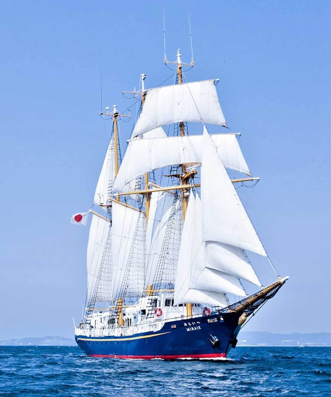 帆船「BLUE OCEAN みらいへ」セイリング体験のイメージ