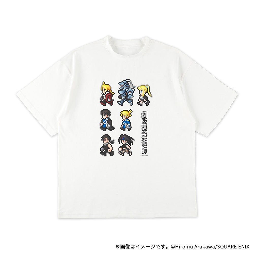 「鋼の錬金術師」Tシャツ(M/L)(Dot Art)