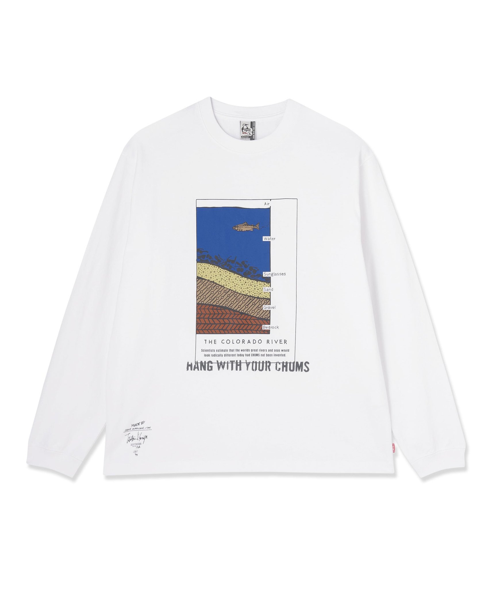 守矢努 Colorado River L/S T-Shirt