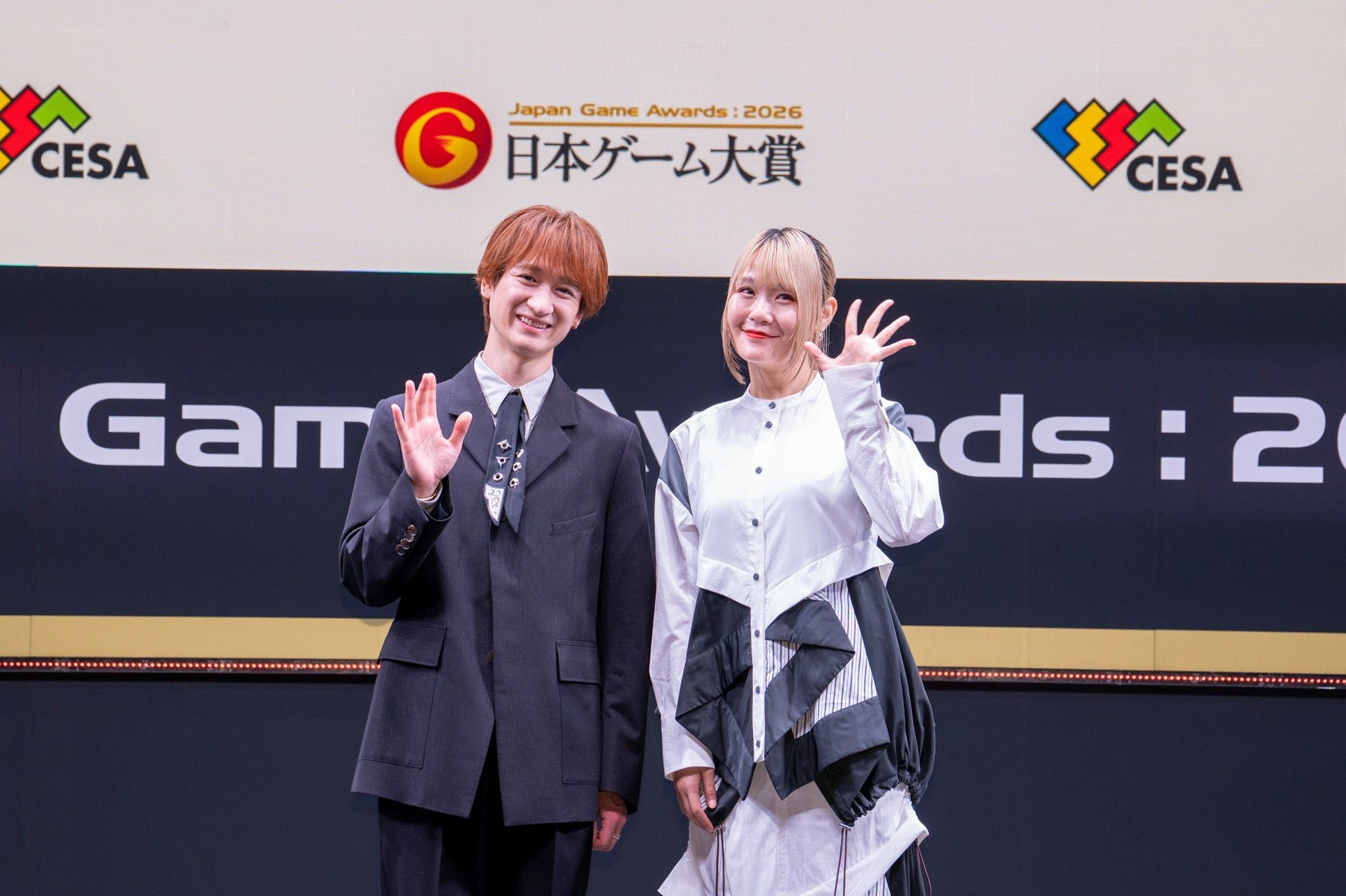 日本ゲーム大賞2026 年間作品部門発表授賞式の登壇者