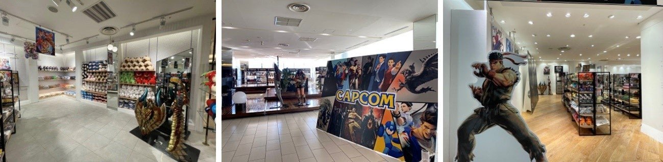 CAPCOM STORE 店内の様子