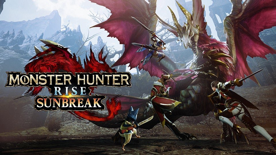 「MONSTER HUNTER RISE SUNBREAK」のロゴビジュアル