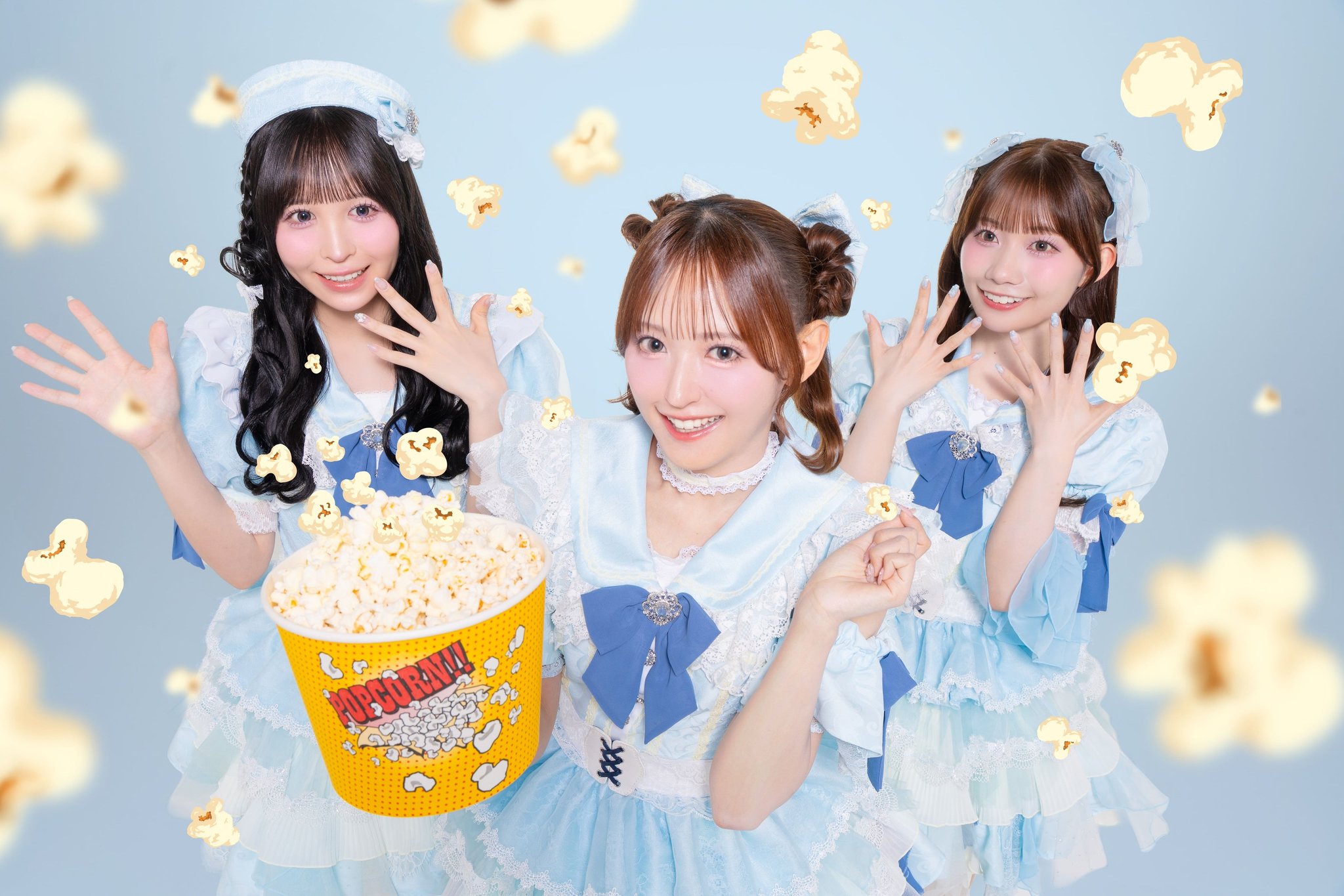 エイアイカ(左から:怜伽、玲奈、千聖)